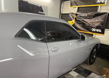 dodge challenger tinted windows